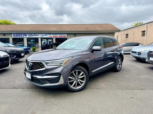 Modern Steel Metallic 2019 Acura RDX AWD w/Technology Pkg