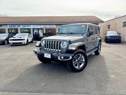 Sting-Gray Clearcoat 2021 Jeep Wrangler Unlimited Sahara 4x4