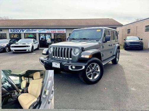 Sting-Gray Clearcoat 2021 Jeep Wrangler Unlimited Sahara 4x4