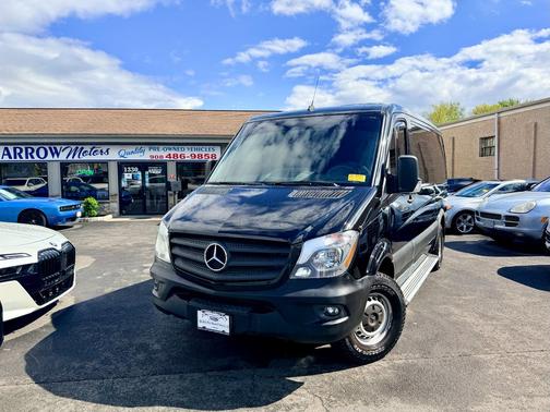 Obsidian Black Metallic 2017 Mercedes-Benz Sprinter 2500 2500 Standard Roof V6 144" RWD