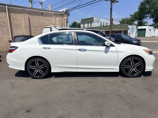 White Orchid Pearl 2017 Honda Accord Sport CVT