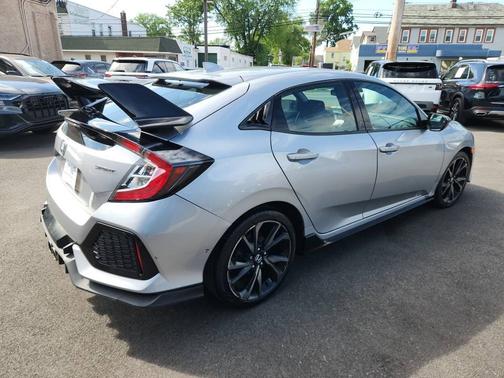 Lunar Silver Metallic 2019 Honda Civic Sport CVT