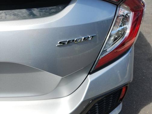 Lunar Silver Metallic 2019 Honda Civic Sport CVT