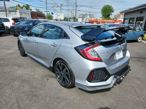 Lunar Silver Metallic 2019 Honda Civic Sport CVT