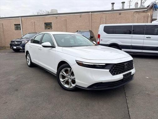 Platinum White Pearl 2023 Honda Accord LX CVT