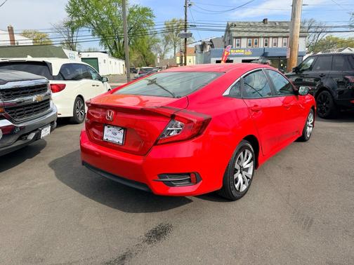 Burgundy Night Pearl 2016 Honda Civic 4dr CVT LX