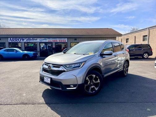 Lunar Silver Metallic 2017 Honda CR-V Touring AWD