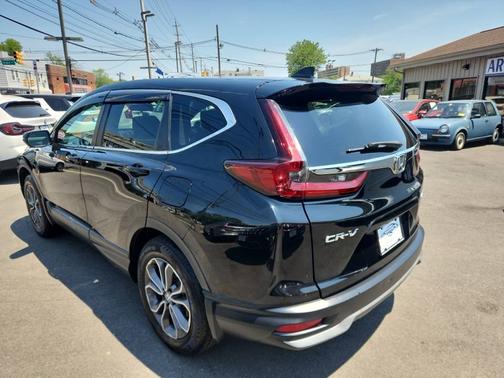 Crystal Black Pearl 2021 Honda CR-V EX AWD