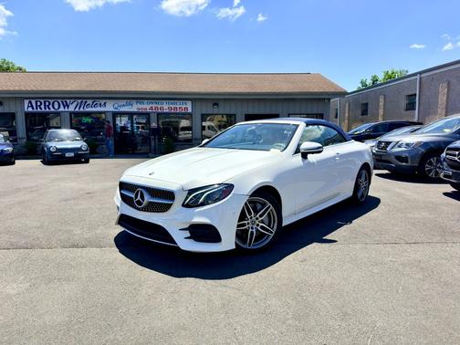 Polar White 2020 Mercedes-Benz E-Class E 450 4MATIC Cabriolet