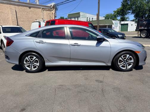 Lunar Silver Metallic 2018 Honda Civic LX CVT
