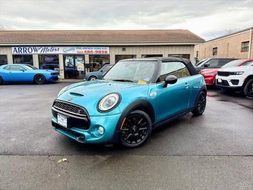 Caribbean Aqua Metallic 2019 MINI Convertible Cooper S FWD