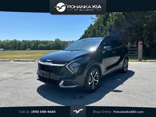 Ebony Black 2025 Kia Sportage EX