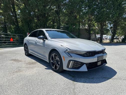 Gray 2025 Kia K5 GT-Line
