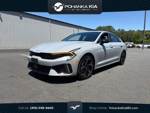 Gray 2025 Kia K5 GT-Line