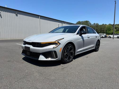 Gray 2025 Kia K5 GT-Line