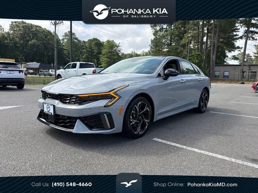 Gray 2025 Kia K5 GT-Line