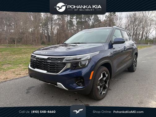Dark Ocean Blue 2025 Kia Seltos EX