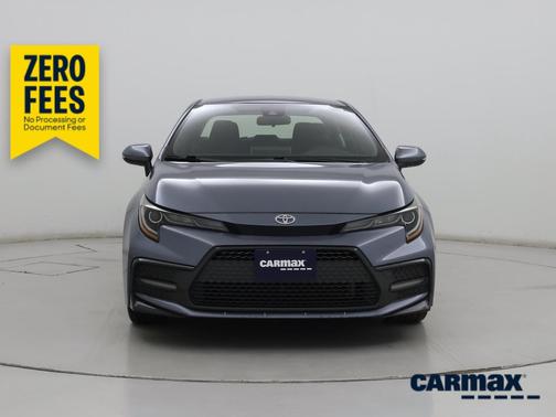 Blue 2021 Toyota Corolla SE