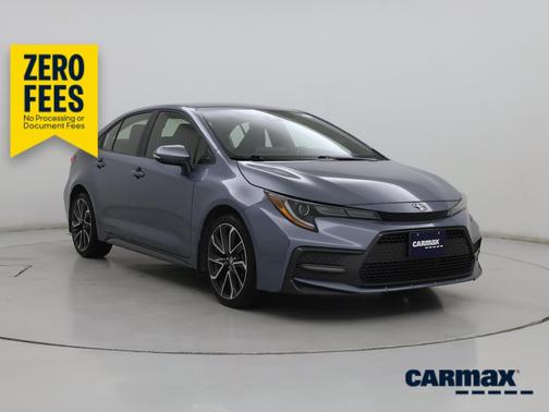 Blue 2021 Toyota Corolla SE