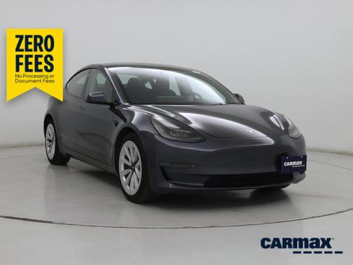Gray 2023 Tesla Model 3
