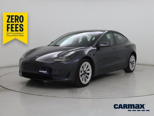 Gray 2023 Tesla Model 3