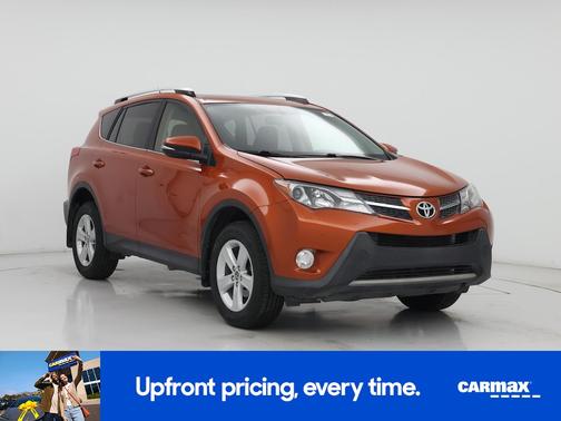 Orange 2015 Toyota RAV4 XLE