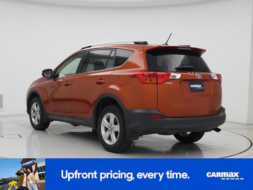 Orange 2015 Toyota RAV4 XLE