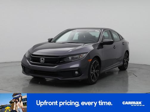 Gray 2021 Honda Civic Sport