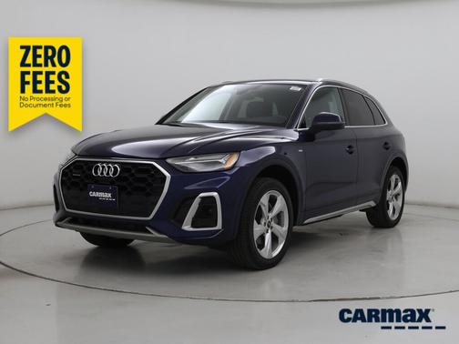 Blue 2023 Audi Q5 S-Line Premium Plus