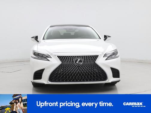 White 2018 Lexus LS 500