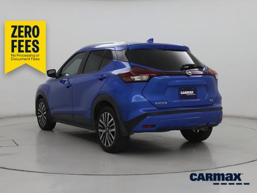 Blue 2021 Nissan Kicks SV