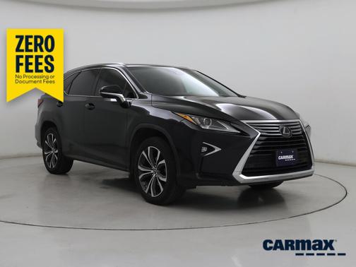 Black 2018 Lexus RX 350 L Luxury