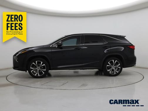 Black 2018 Lexus RX 350 L Luxury