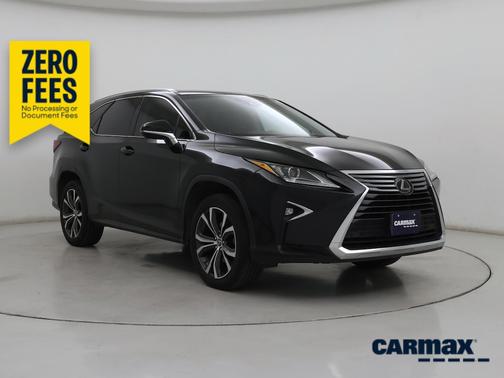 Black 2018 Lexus RX 350 L Luxury