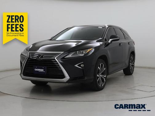Black 2018 Lexus RX 350 L Luxury