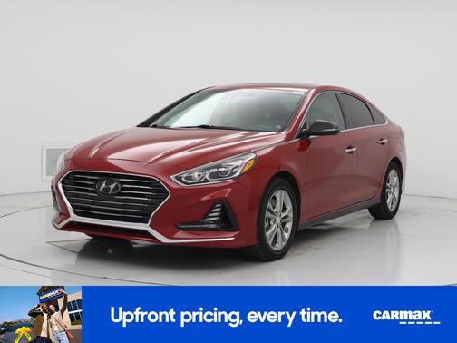Red 2018 Hyundai SONATA Limited