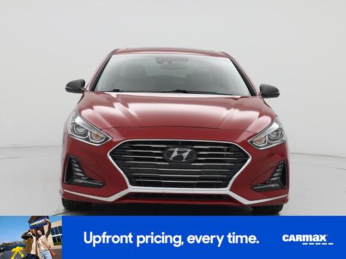 Red 2018 Hyundai SONATA Limited