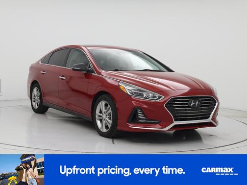 Red 2018 Hyundai SONATA Limited