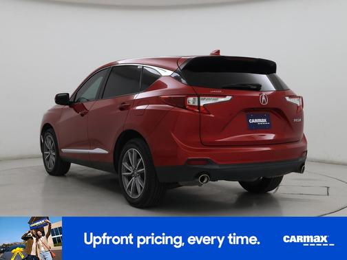 Red 2020 Acura RDX Technology