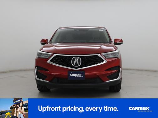 Red 2020 Acura RDX Technology