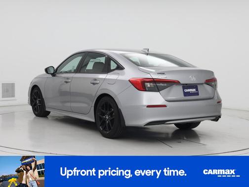 Silver 2023 Honda Civic EX-L