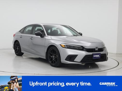 Silver 2023 Honda Civic EX-L