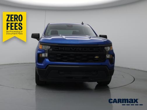 Blue 2022 Chevrolet Silverado 1500 Custom