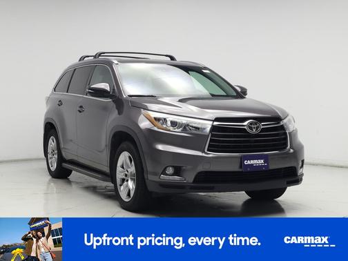 Silver 2014 Toyota Highlander Limited