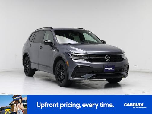 Gray 2022 Volkswagen Tiguan SE R-Line Black