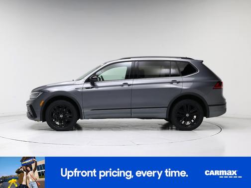 Gray 2022 Volkswagen Tiguan SE R-Line Black