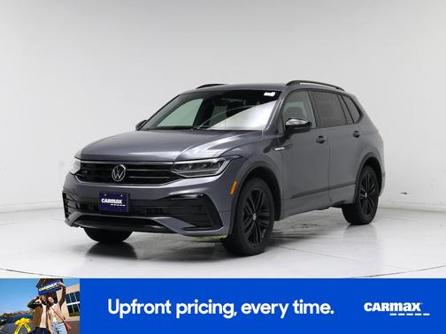 Gray 2022 Volkswagen Tiguan SE R-Line Black