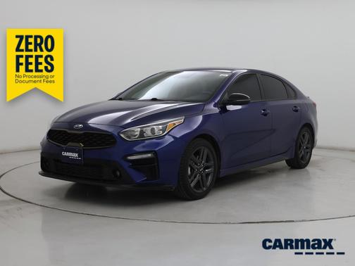 Blue 2021 Kia Forte GT-Line