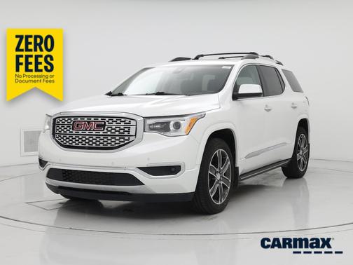 White 2018 GMC Acadia Denali