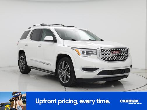 White 2018 GMC Acadia Denali